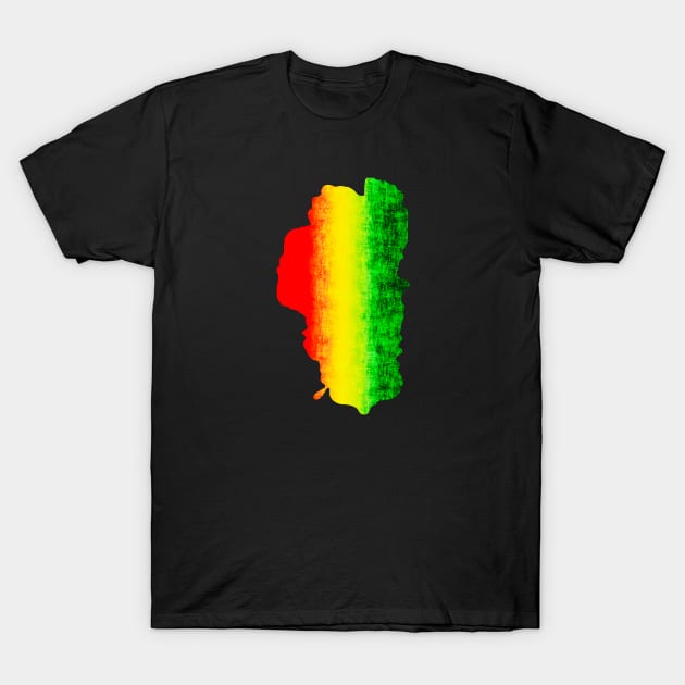 Rasta Lake Tahoe T-Shirt by RetroRaider